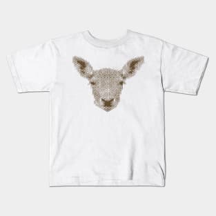 Kumiko Deer Animal Portrait Kids T-Shirt